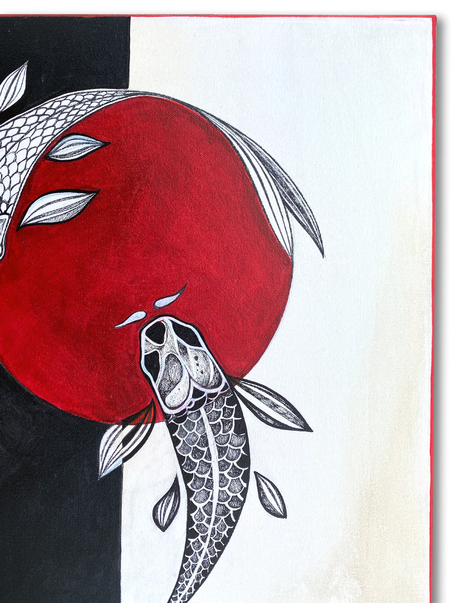 Original Vier Kois 40 x 120 cm LIGARTI Tiermanufaktur