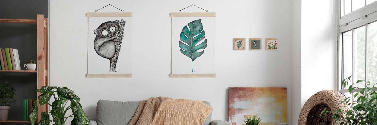 Poster hangers & frames