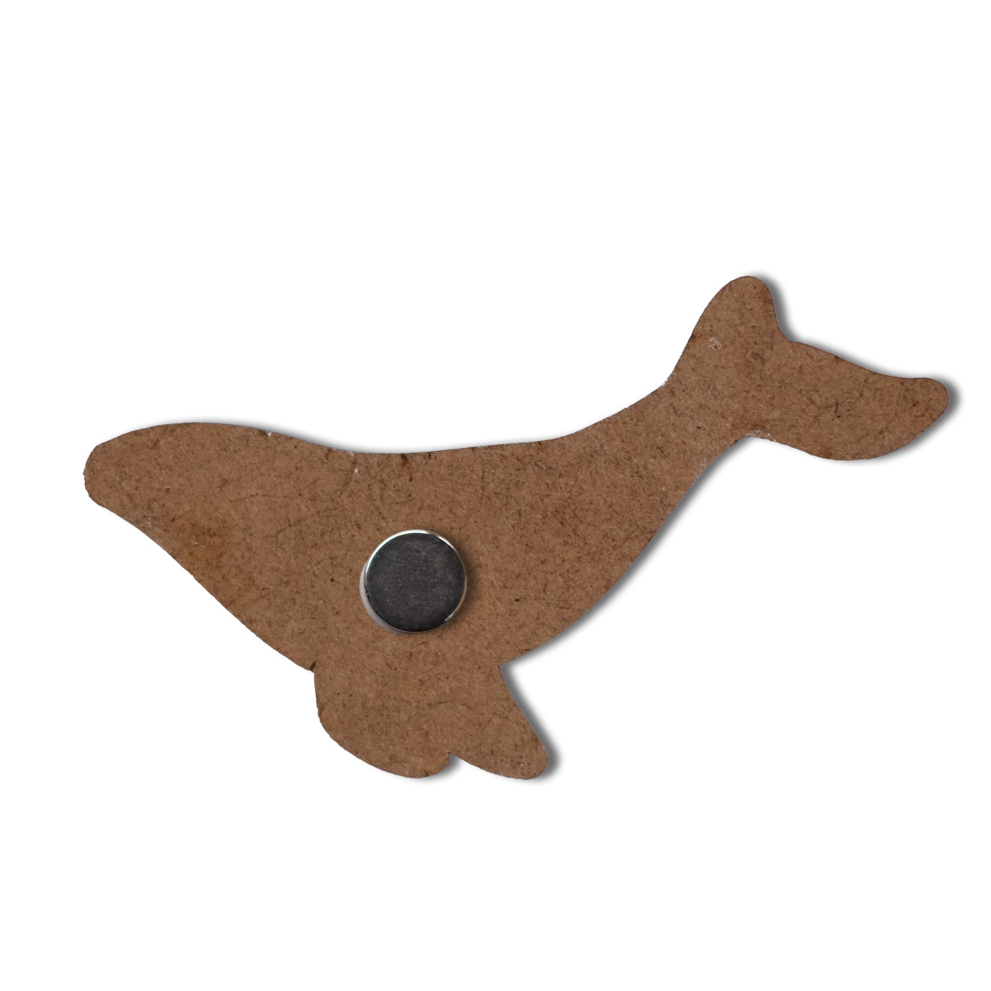 Holzmagnet – Blauwal