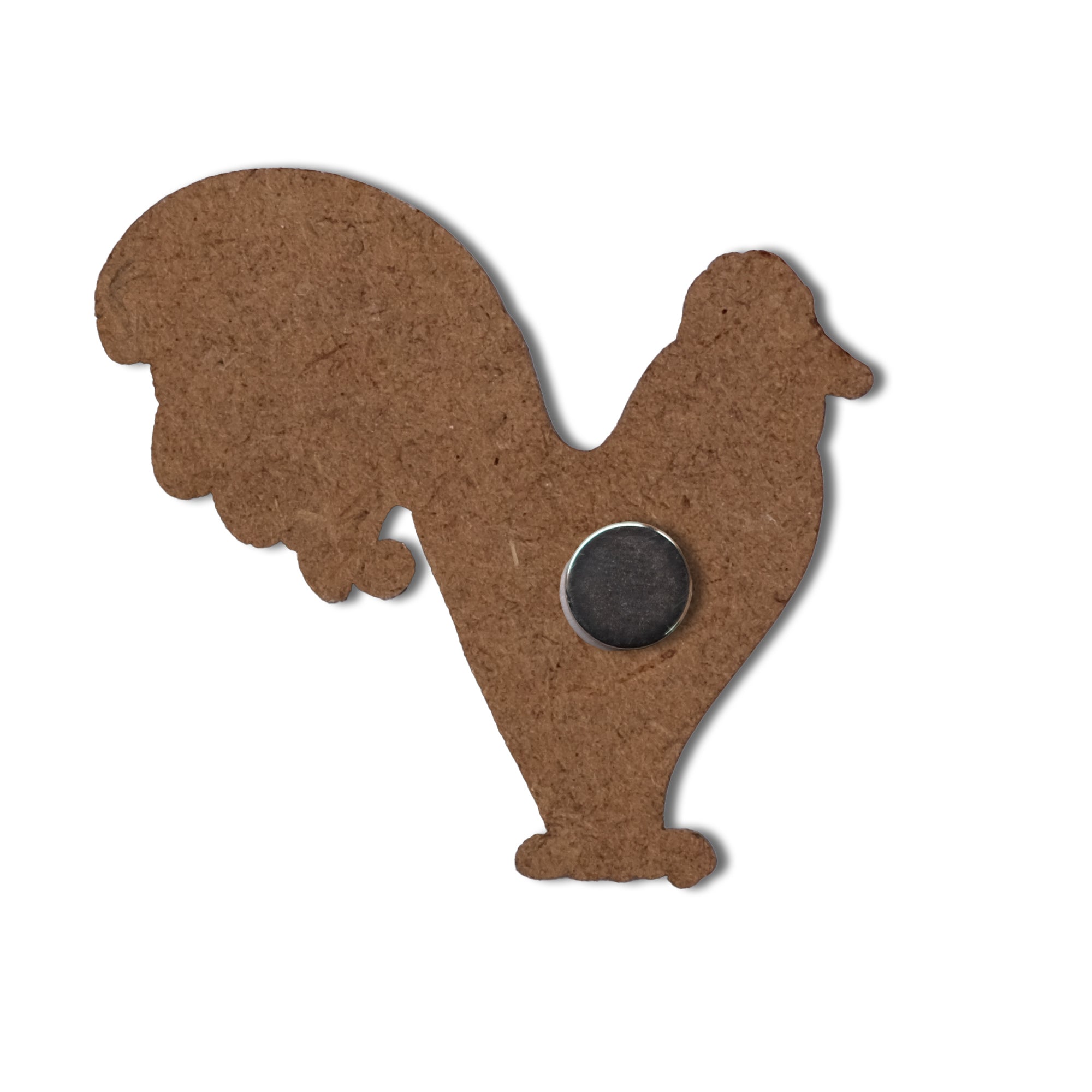 Holzmagnet – Huhn