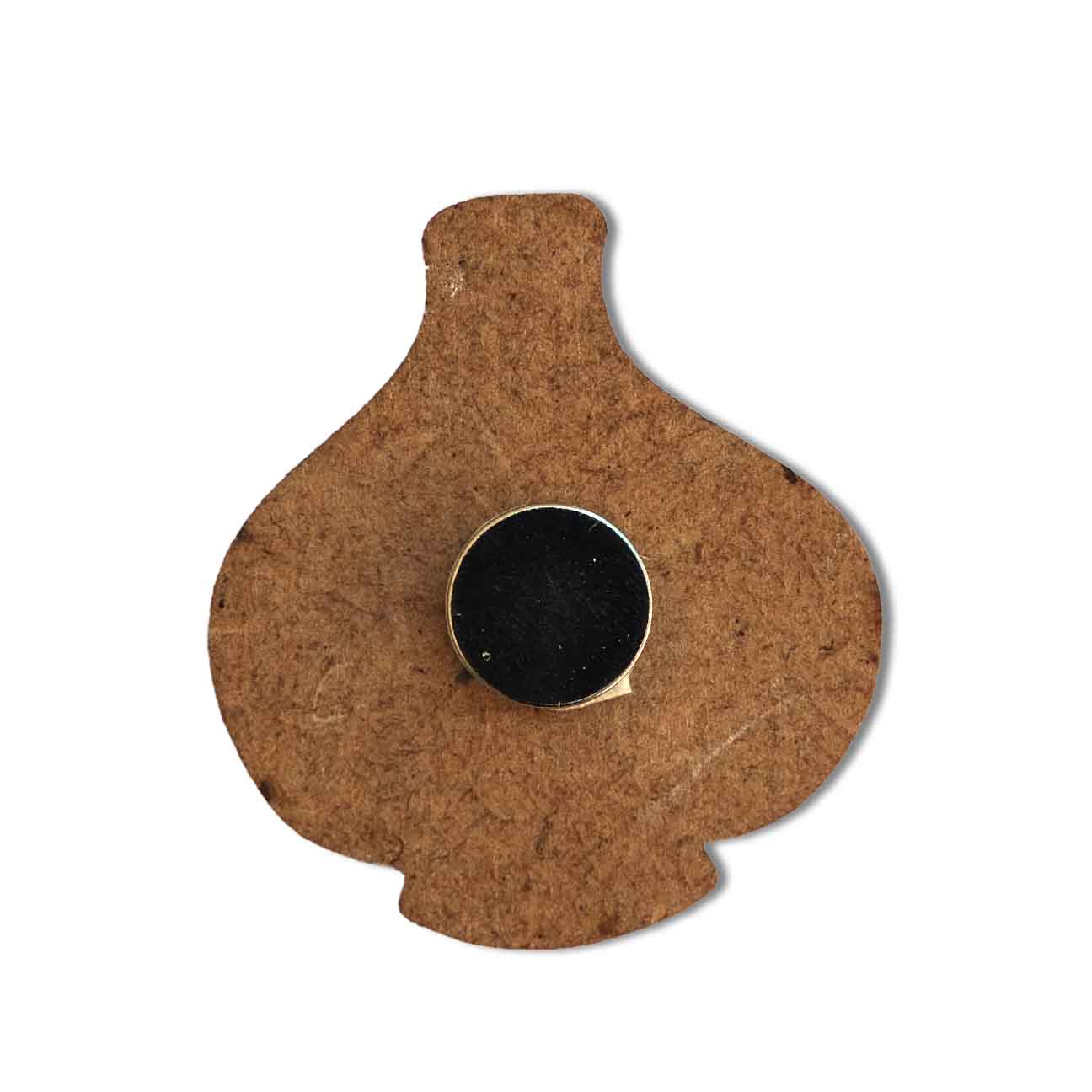 Holzmagnet – Knoblauch