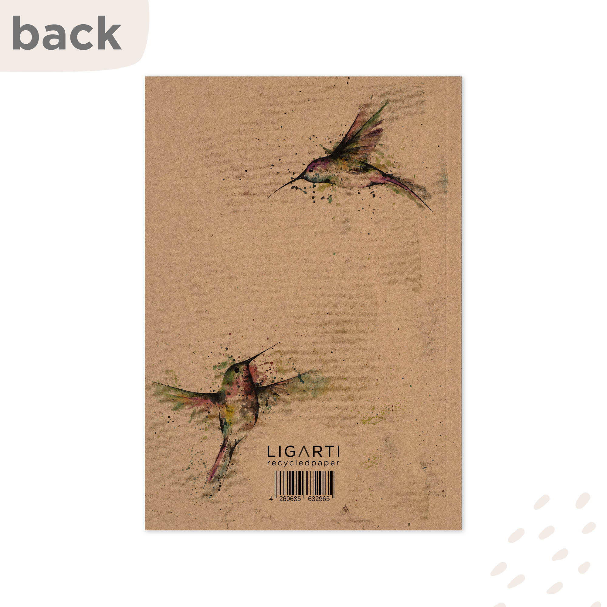 Notizbuch - 3 Kolibris