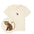 Babyshirt Albert der Affe - Sand/Creme