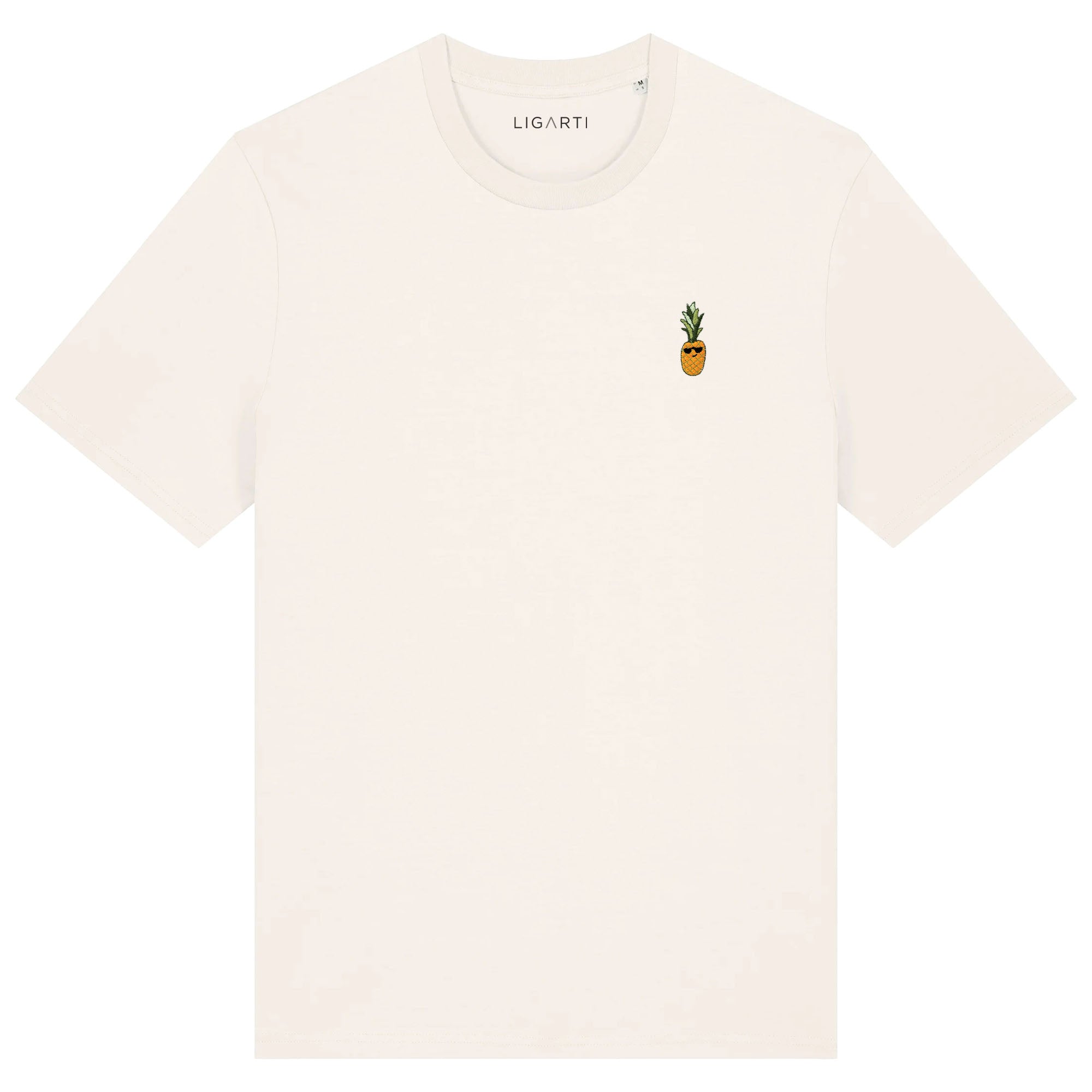 Besticktes T-Shirt – Ananas