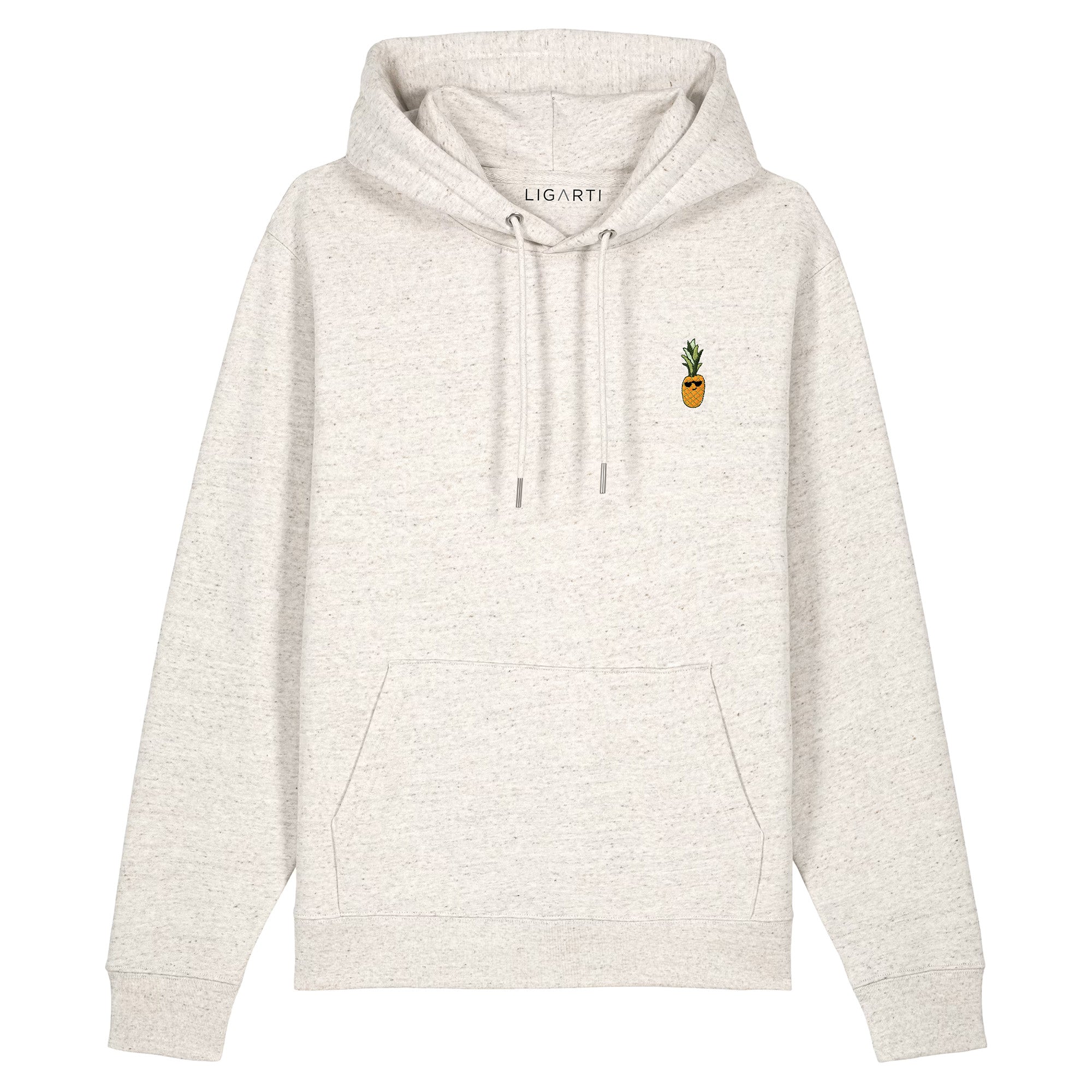 Bestickter Hoodie – Ananas