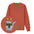 Bestickter Pullover – Babette die Winter-Katze