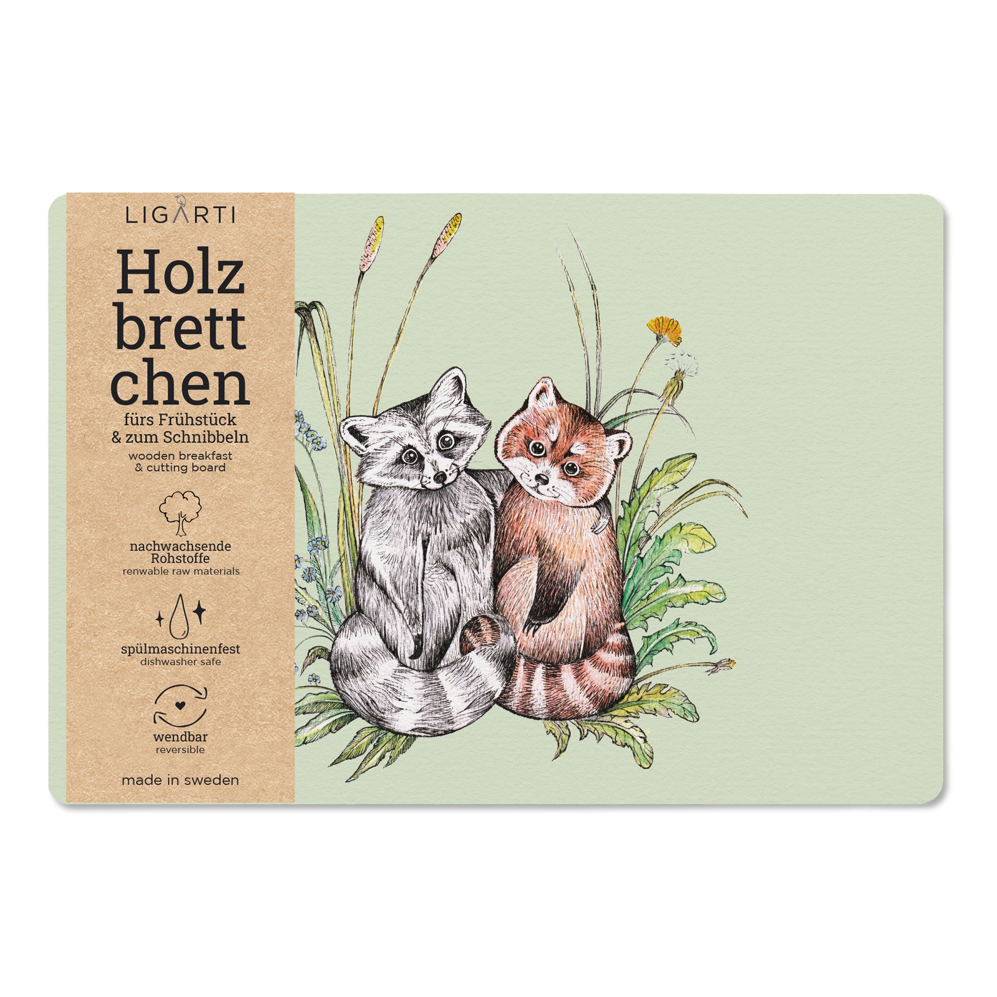 Holzbrettchen - Bärenfreunde