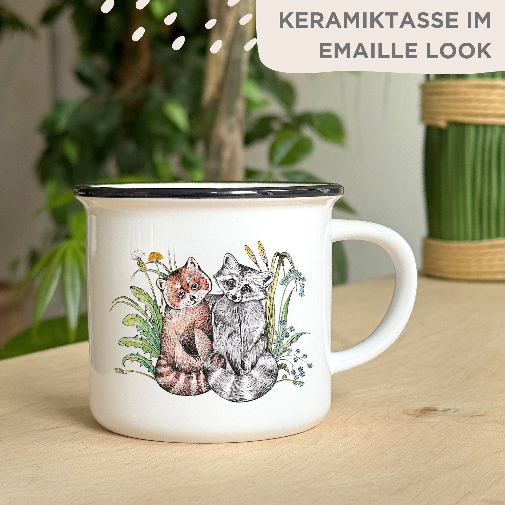 Keramiktasse – Bärenfreunde