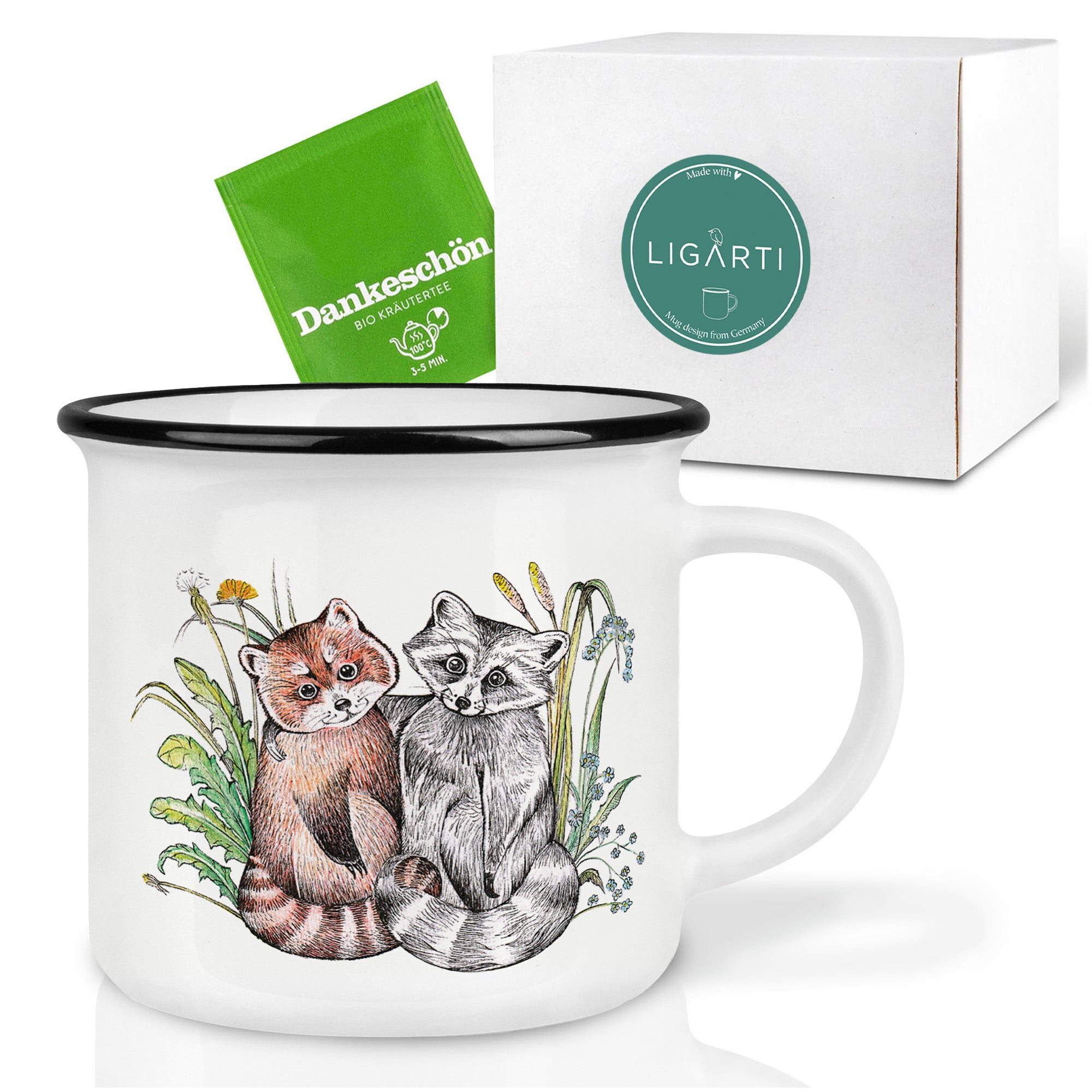 Keramiktasse – Bärenfreunde
