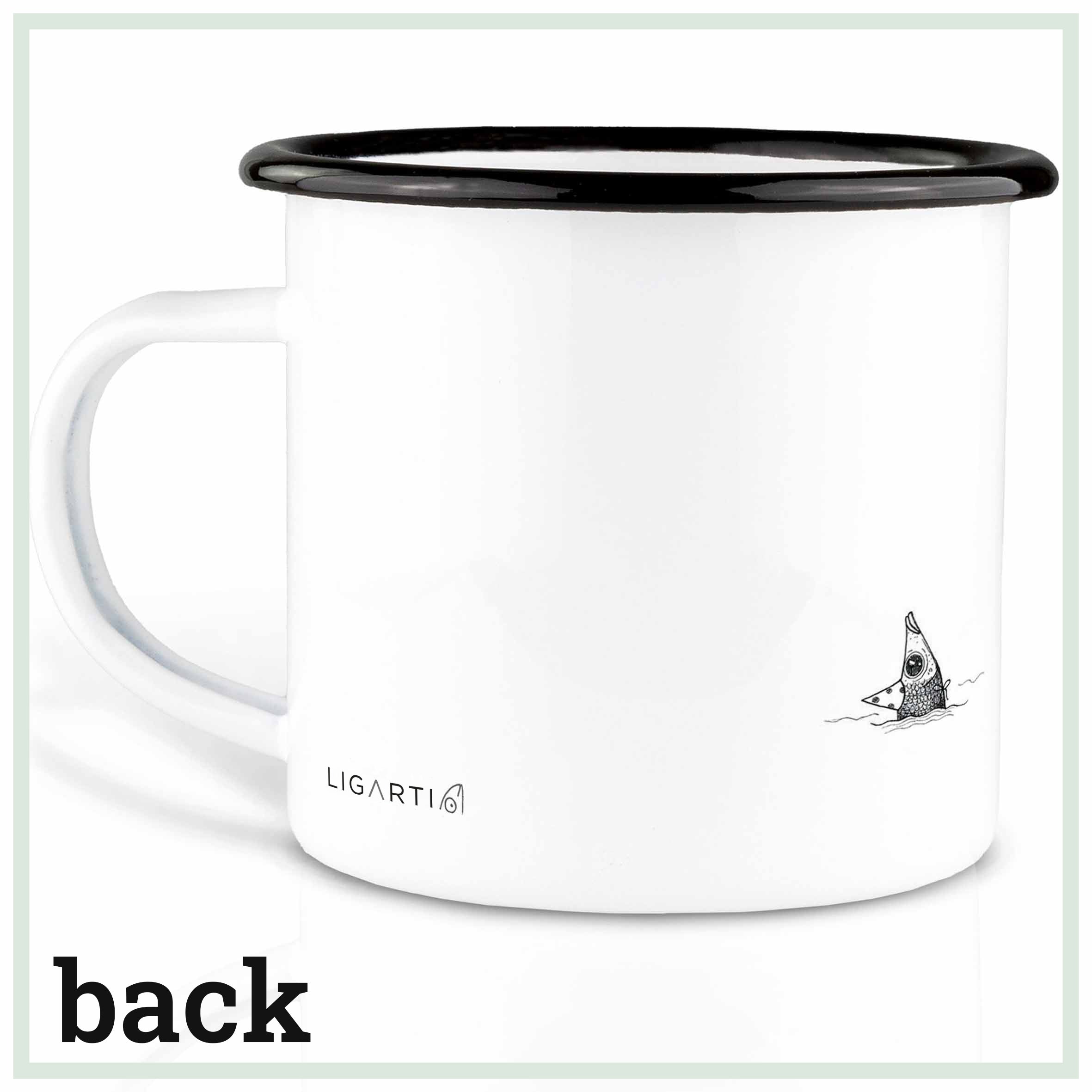 Emaille Tasse – Bärengeburtstag