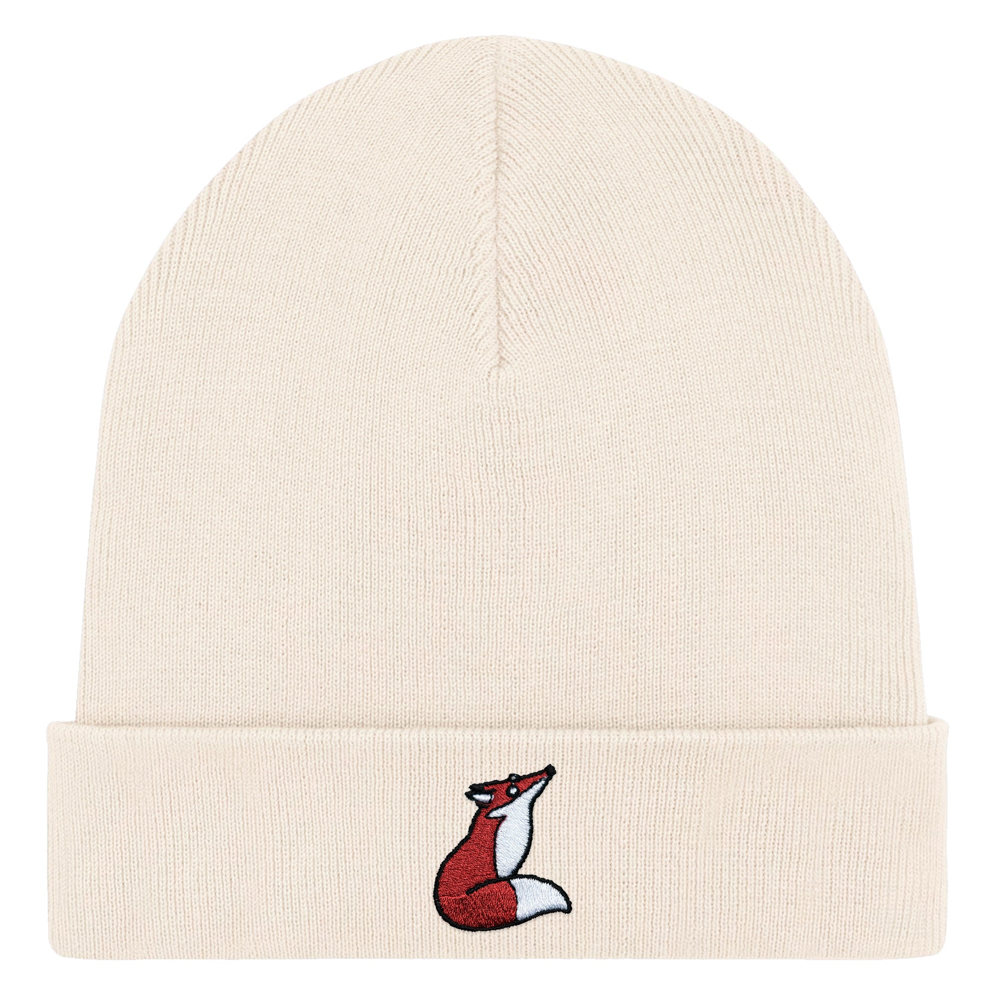 Bestickte Beanie – Valentina der Fuchs