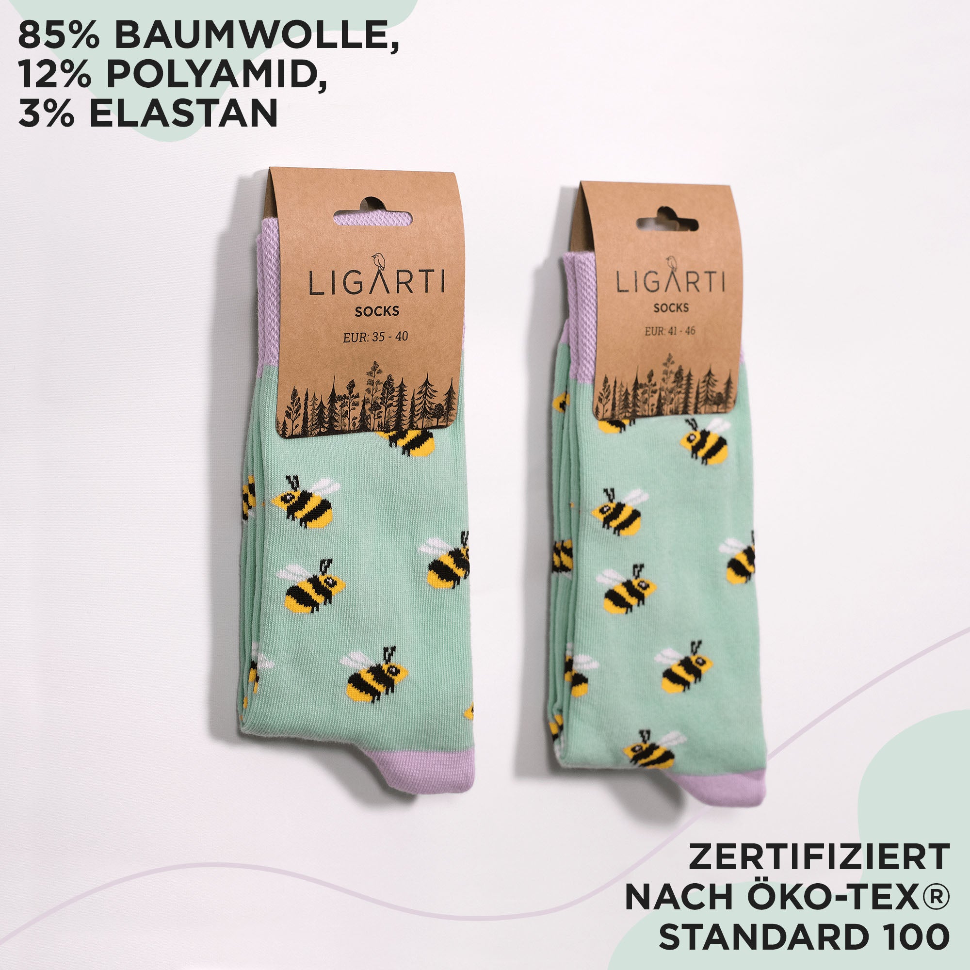 Socken – Bienenschwarm