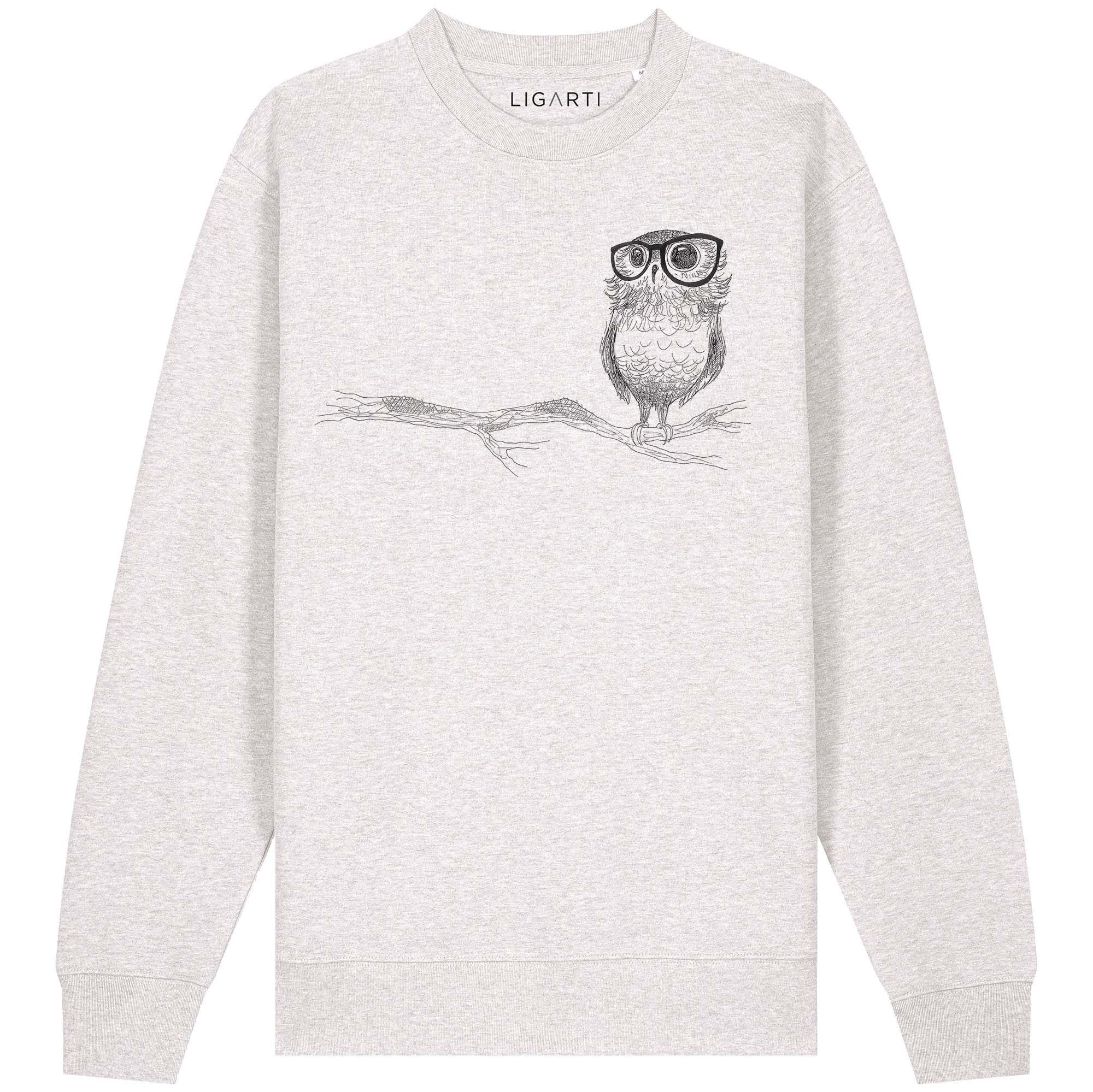 Sweater – Eyeglass Owl