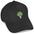 Bestickte Cord Cap – Brokkoli
