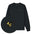 Bestickter Pullover – Brumhilde die Hummel