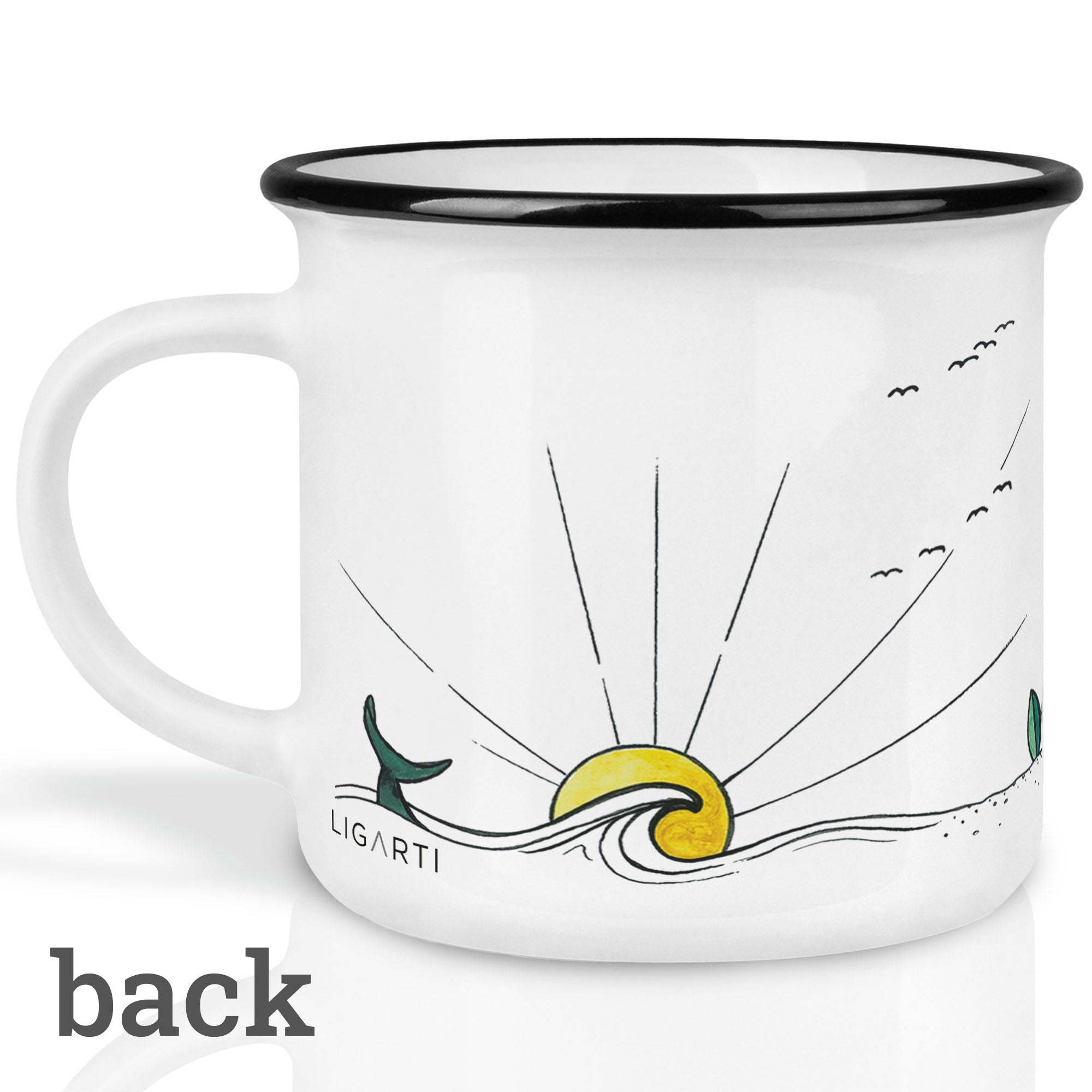 Keramiktasse – Camping Life