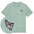 Besticktes T-Shirt – Claude die Taube