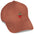 Bestickte Cord Cap – Erdbeere