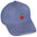 Bestickte Cord Cap – Erdbeere