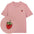 Besticktes T-Shirt – Erdbeere