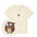 Babyshirt Eugen die Eule - Sand/Creme