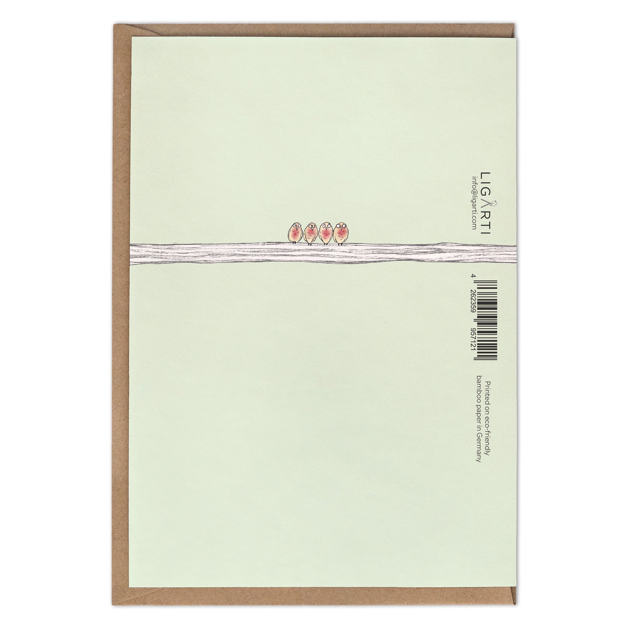 Klappkarte – Faultier