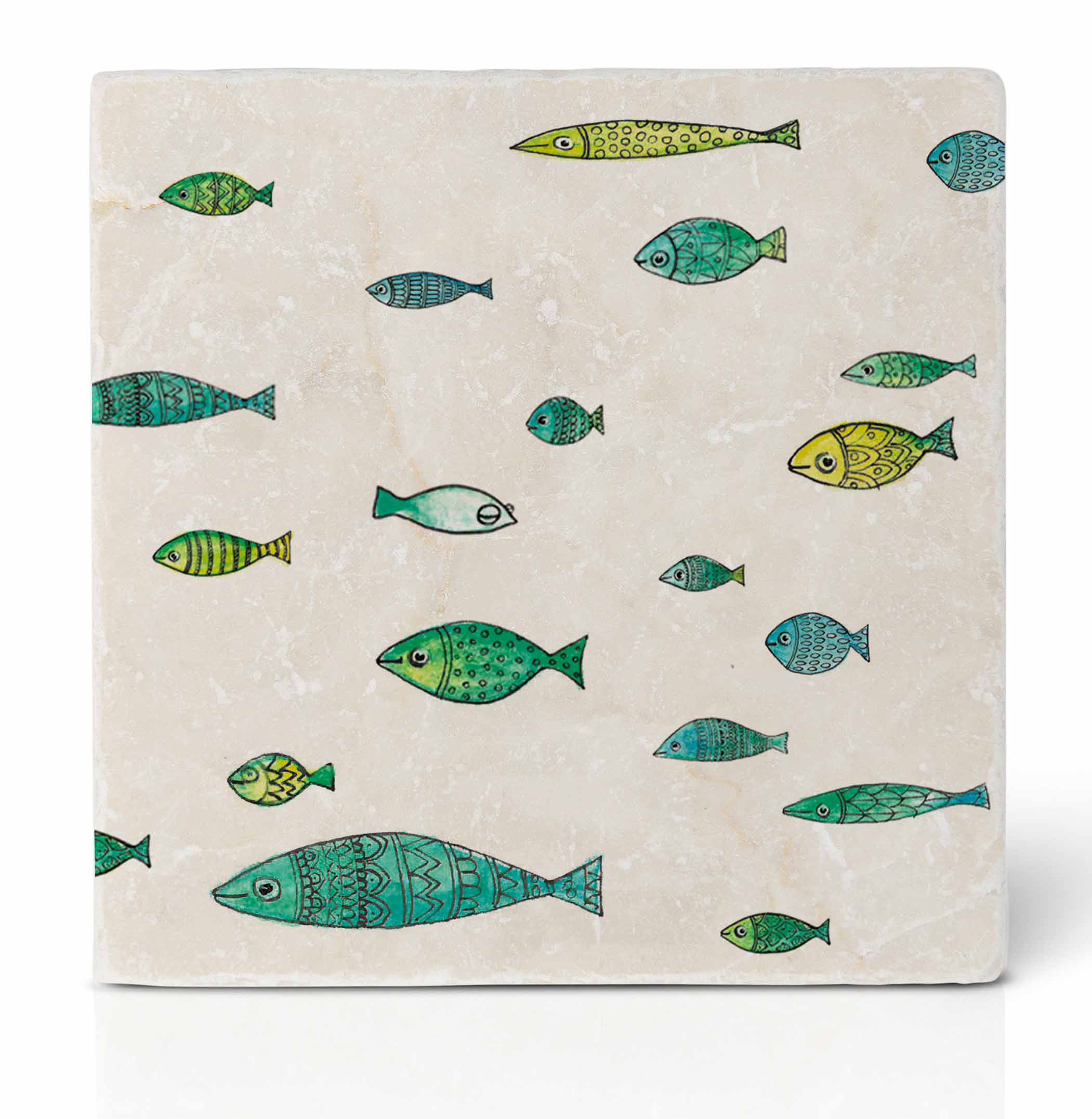 Tile Coasters - Set of 2 - Lobster