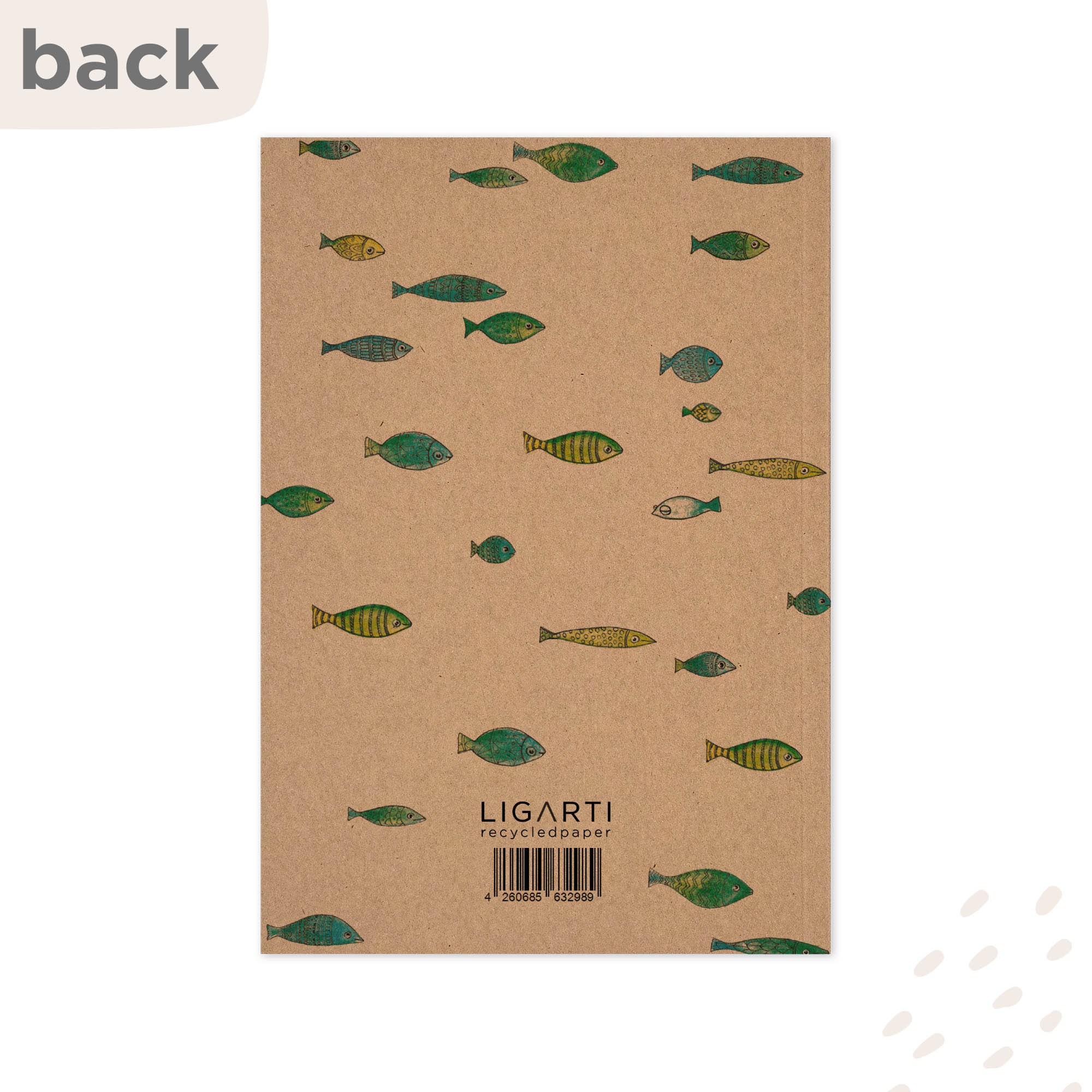 Notebook - school of fish