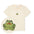 Babyshirt Gretel die Kröte - Sand/Creme