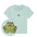 Babyshirt Gretel die Kröte - Türkis