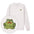 Bestickter Pullover – Gretel die Kröte