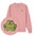 Bestickter Pullover – Gretel die Kröte