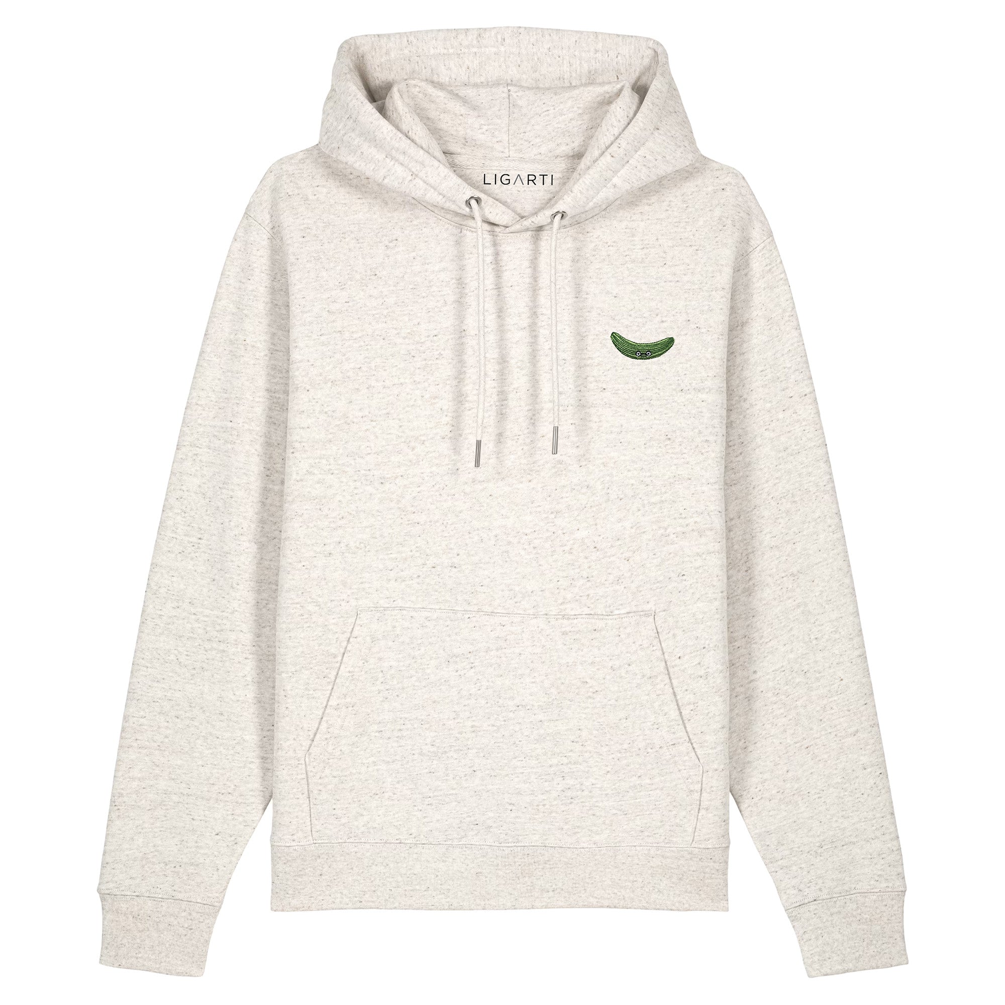 Bestickter Hoodie – Gurke