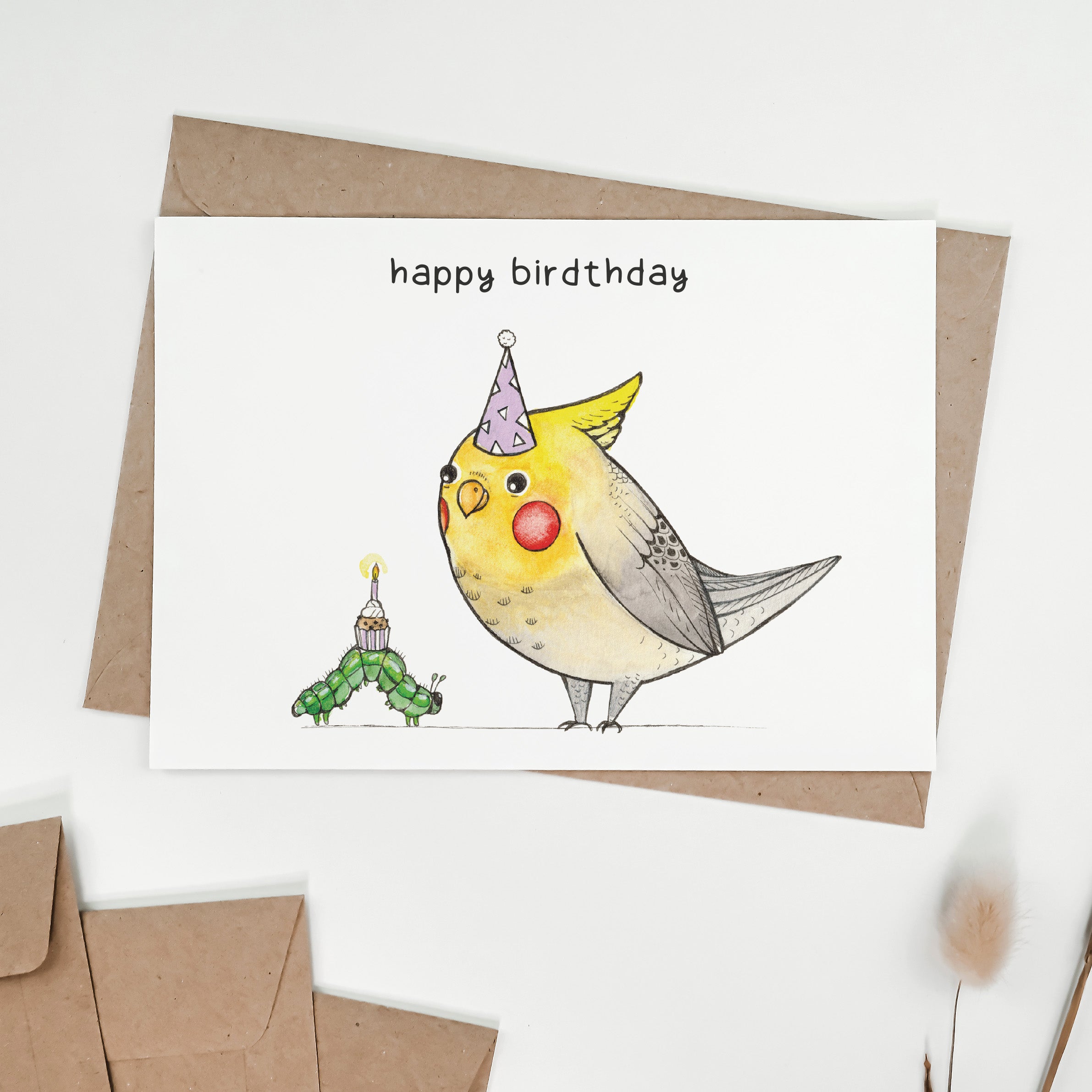 Klappkarte – Happy Birdthday