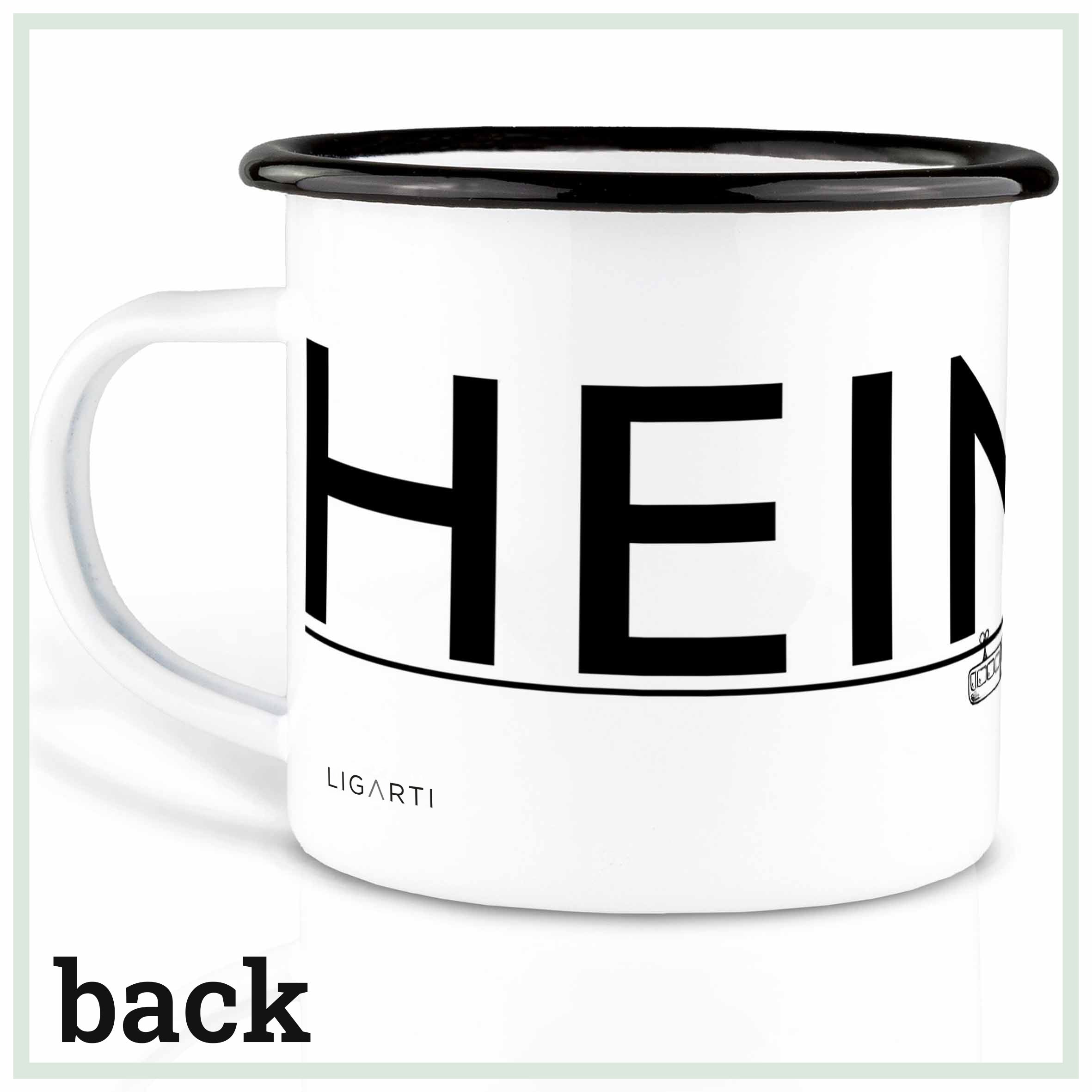 Emaille Tasse – HeimW