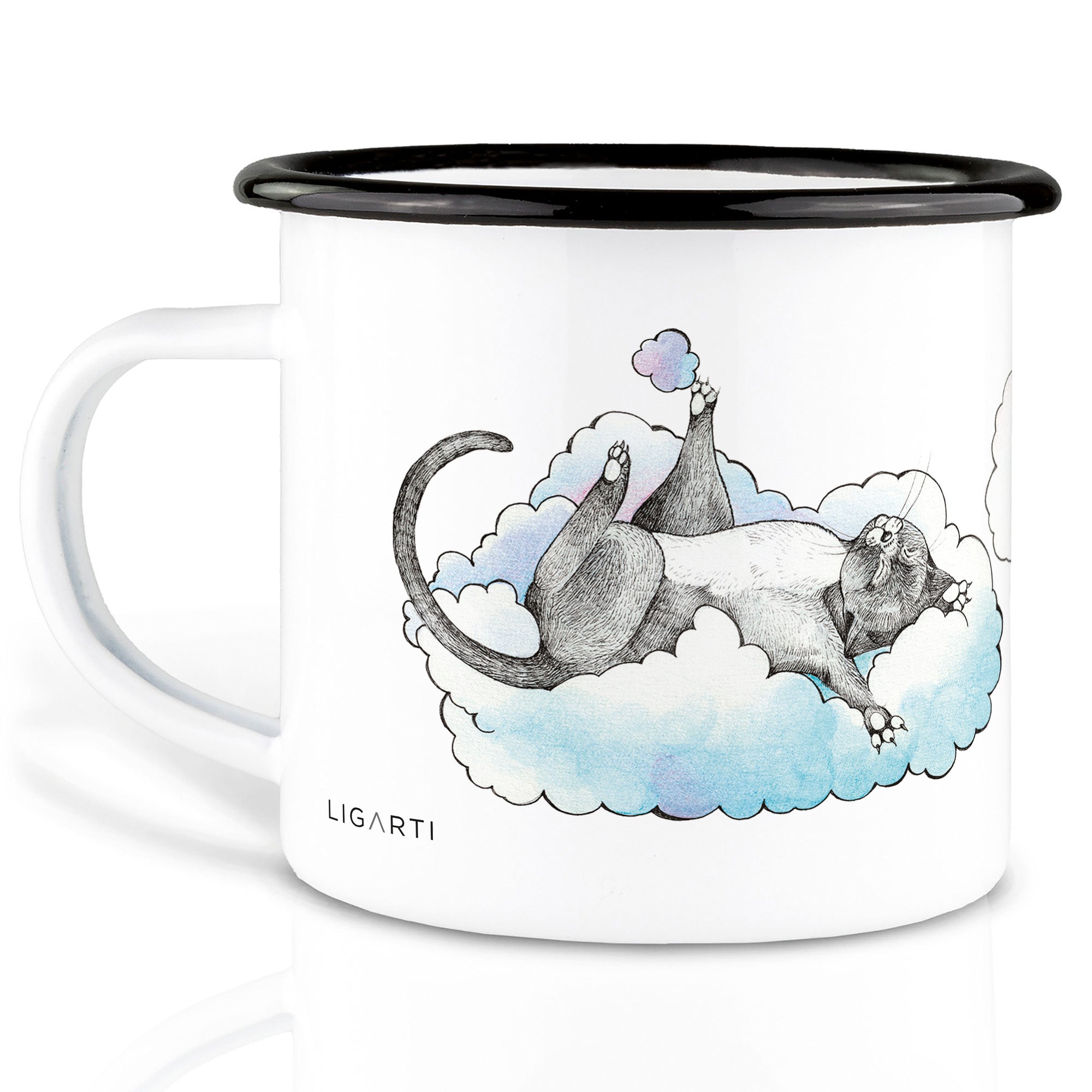 Emaille Tasse – Hettie & Friends