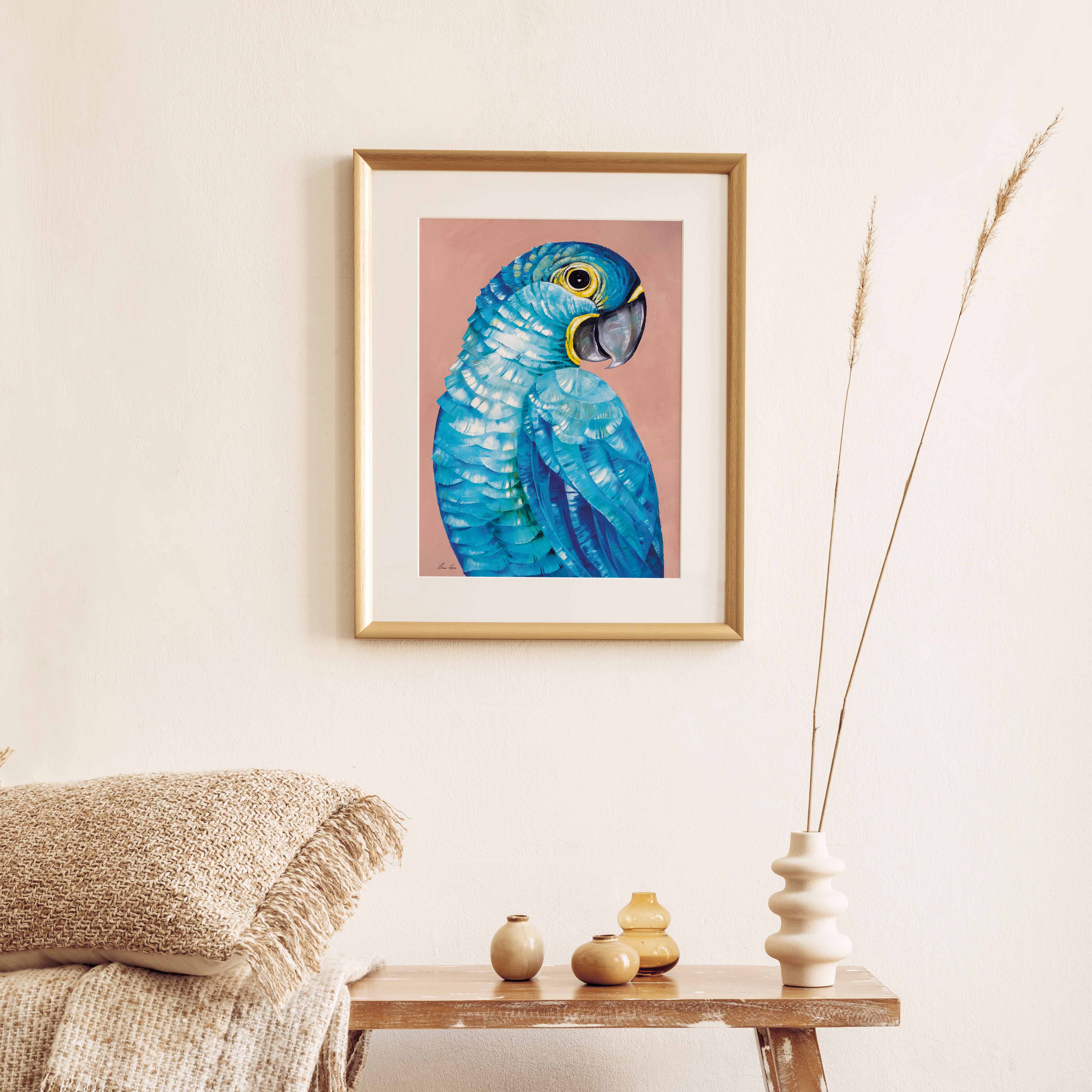 Art Print - Hyacinth Macaw