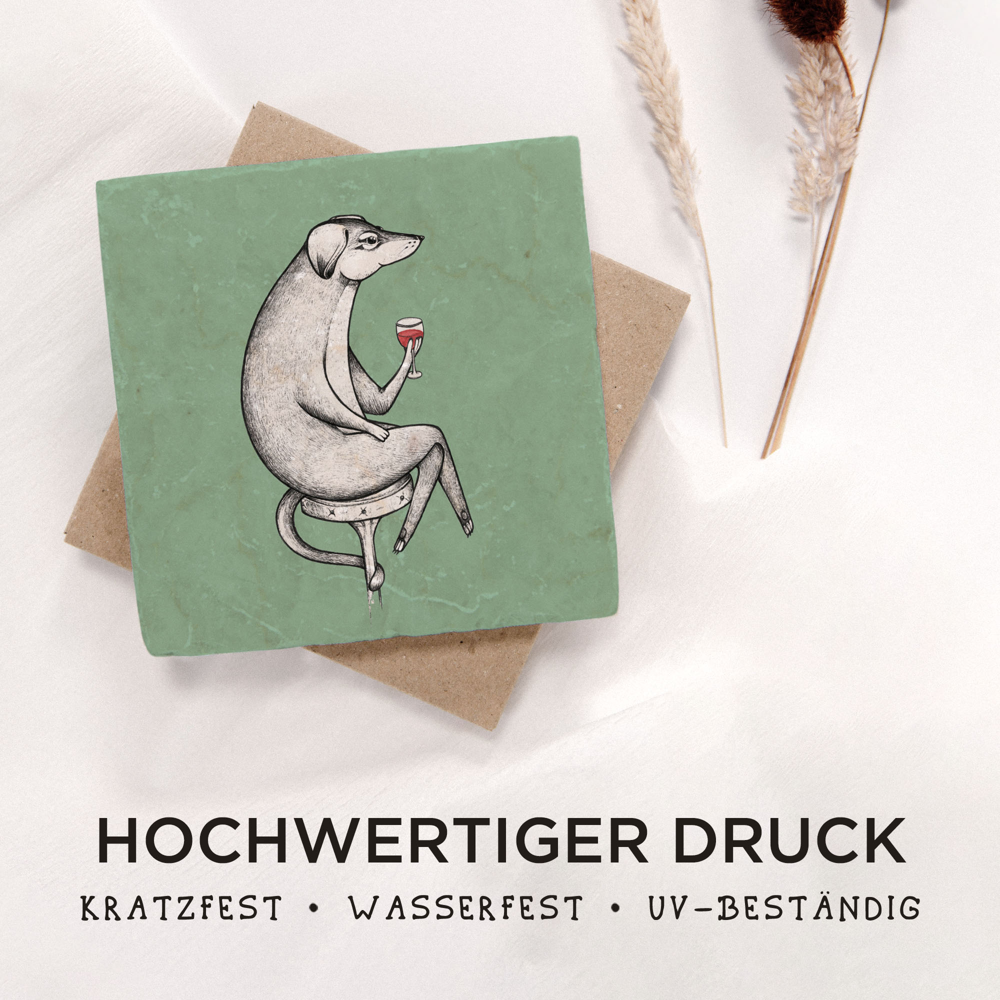 Fliesenuntersetzer – Jacques