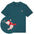Besticktes T-Shirt – Jean-Luc die Weihnachtsgarnele