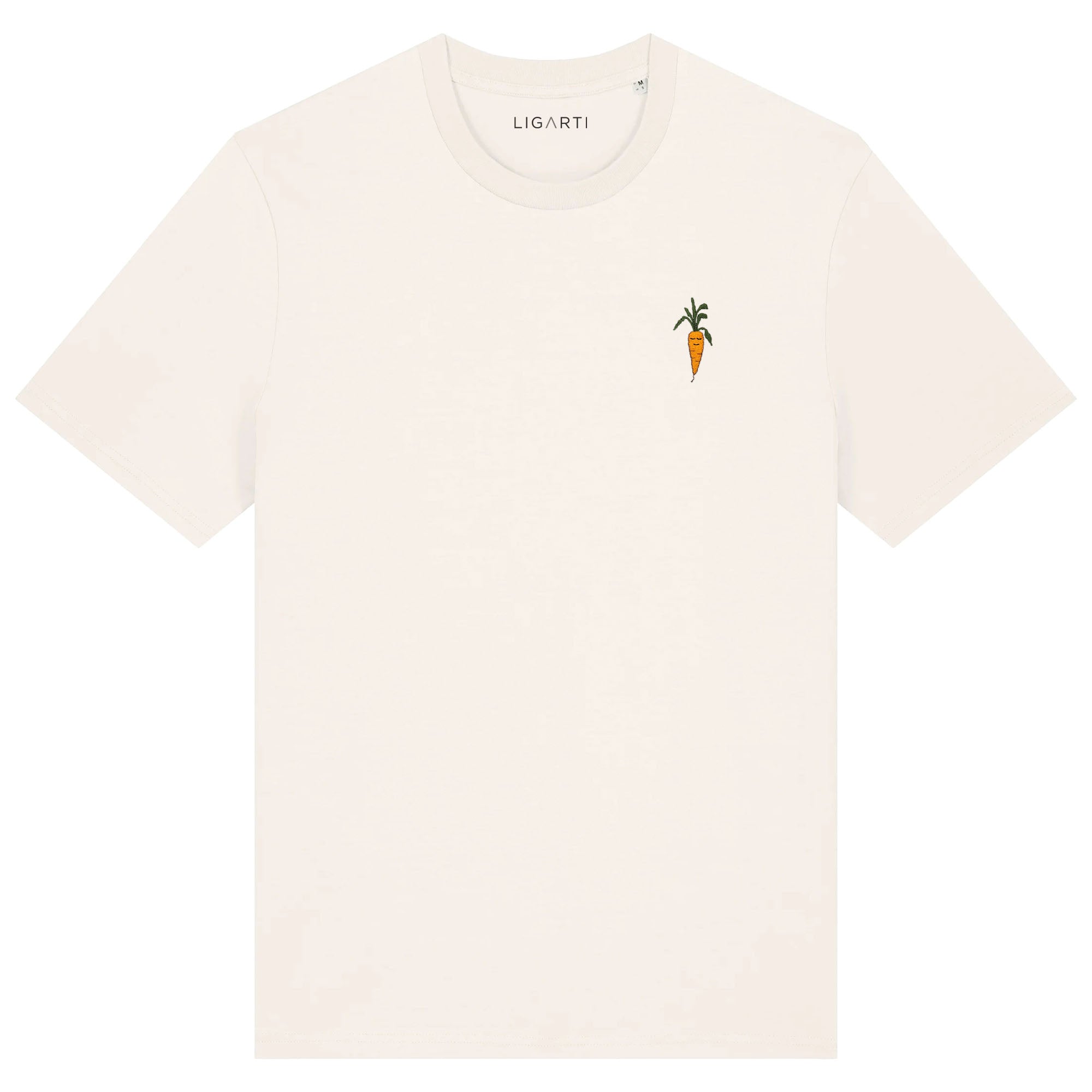 Besticktes T-Shirt – Karotte