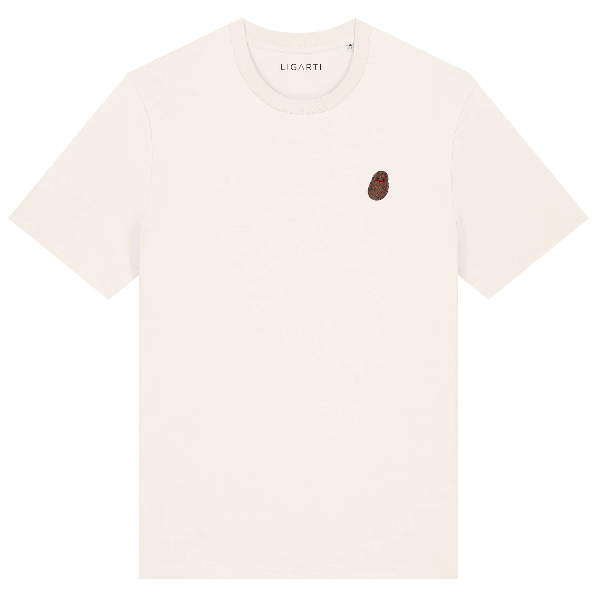 Besticktes T-Shirt – Kartoffel