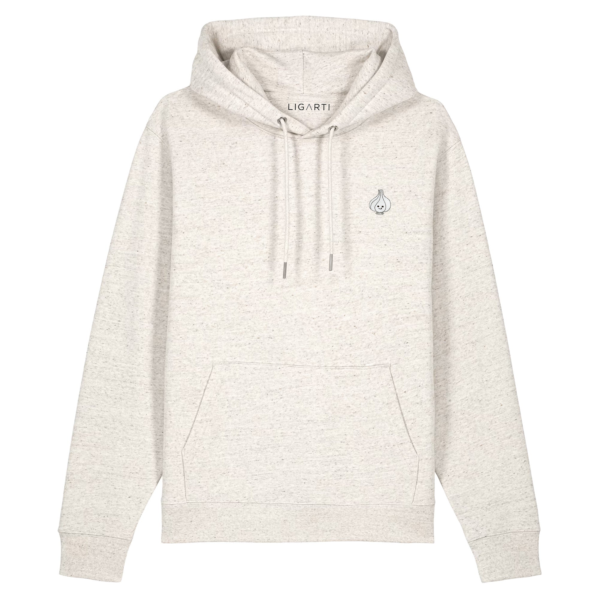 Bestickter Hoodie – Knoblauch