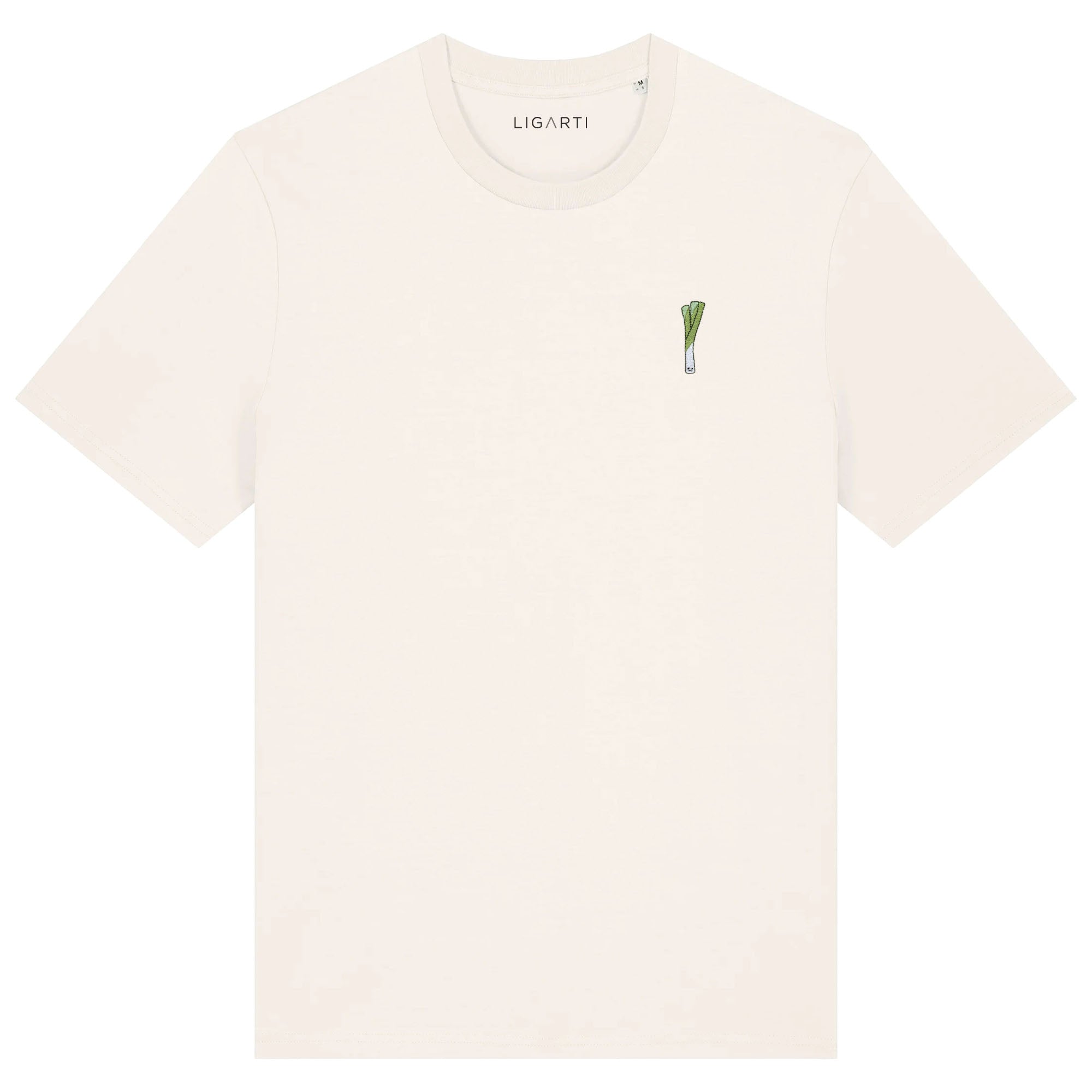 Besticktes T-Shirt – Lauch