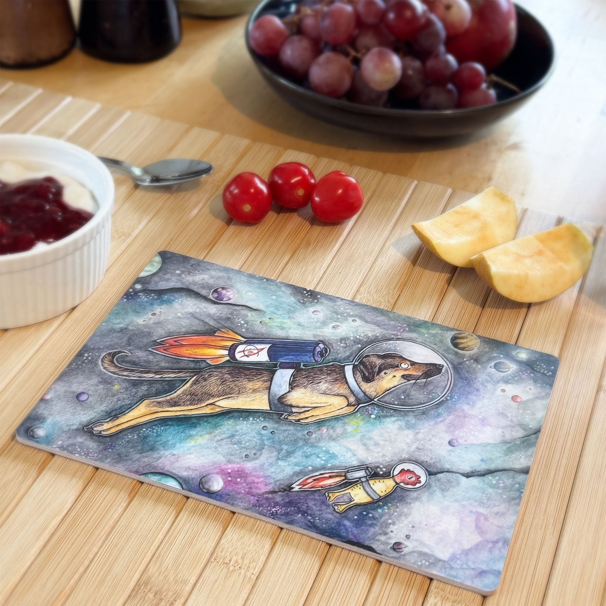 Holzbrettchen - Lotti In Space