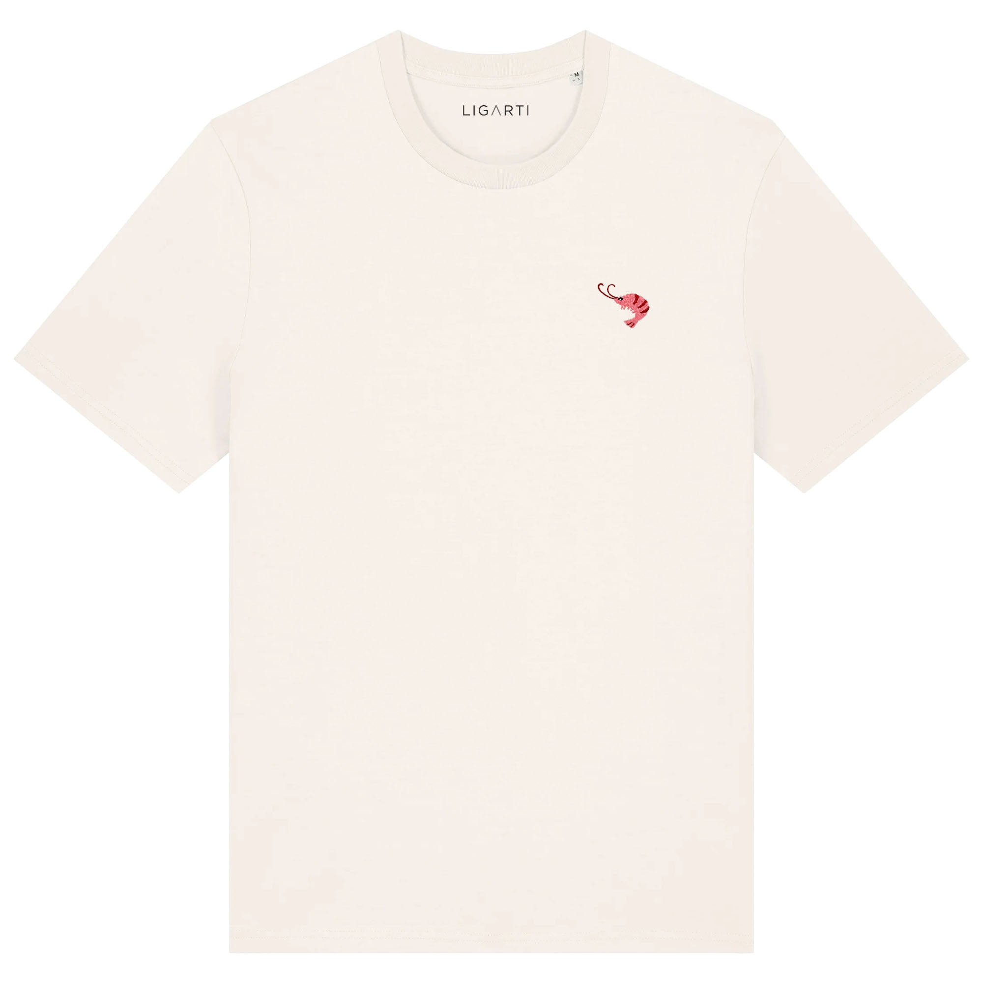 Besticktes T-Shirt – Nele der Shrimp