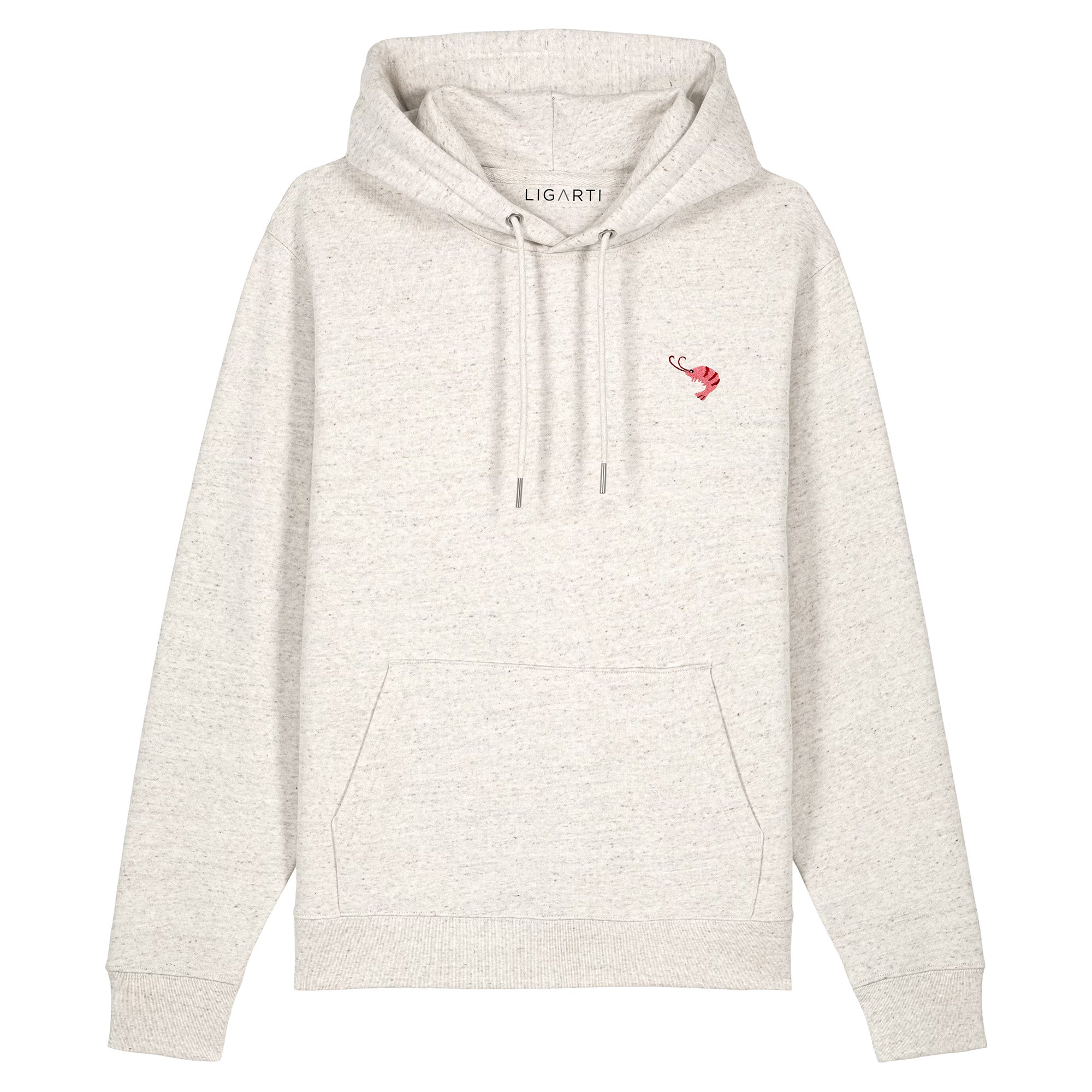 Bestickter Hoodie – Nele der Shrimp