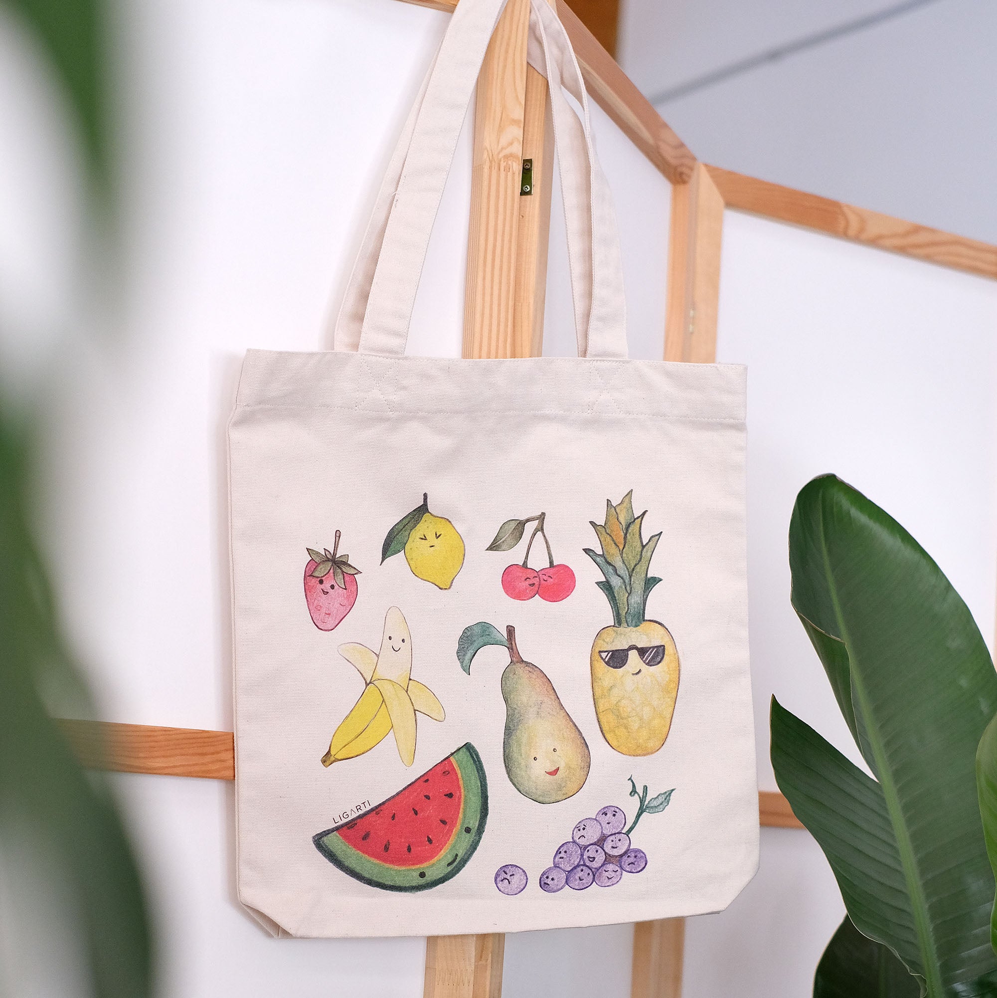 Jutebeutel – Obstsalat