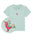 Babyshirt Patrischa der Paradiesvogel - Türkis