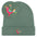 Bestickte Beanie – Patrischa der Paradiesvogel
