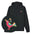 Bestickter Hoodie – Patrischa der Paradiesvogel